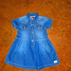 7FMK 2T Denim Dress